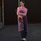 Elongated transparent bubblegum shirt