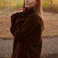 Fleece suit chocolate