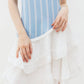 Dress «Petal» in light blue