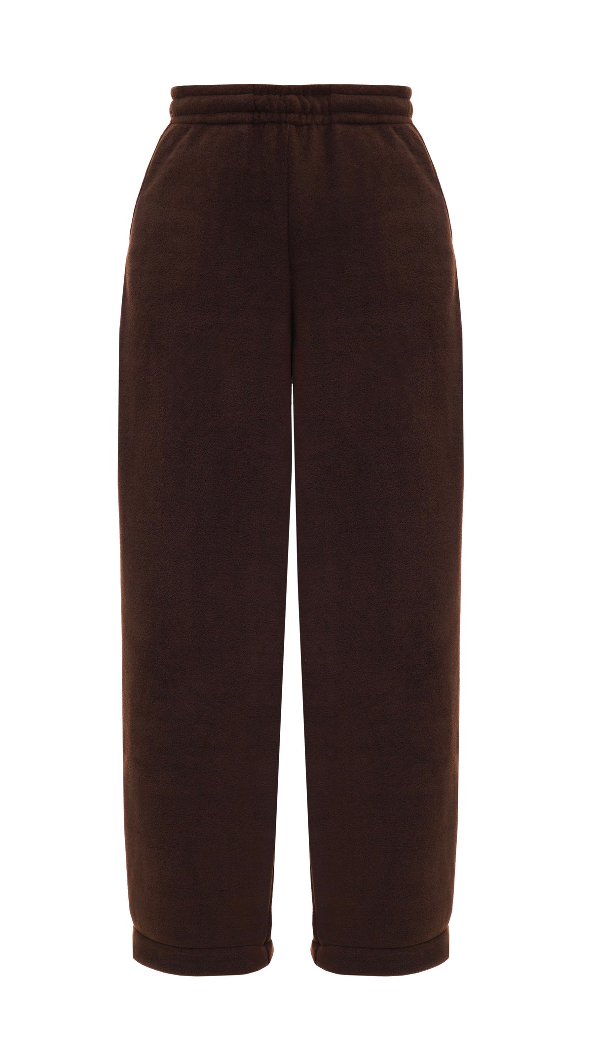 Pants fleece chocolate