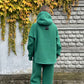 Fleece suit emerald