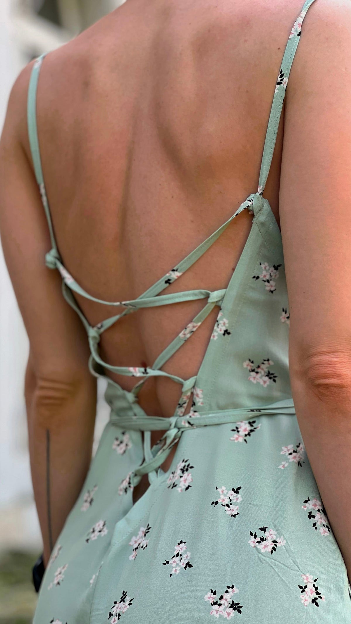 Mint dress "Nata”