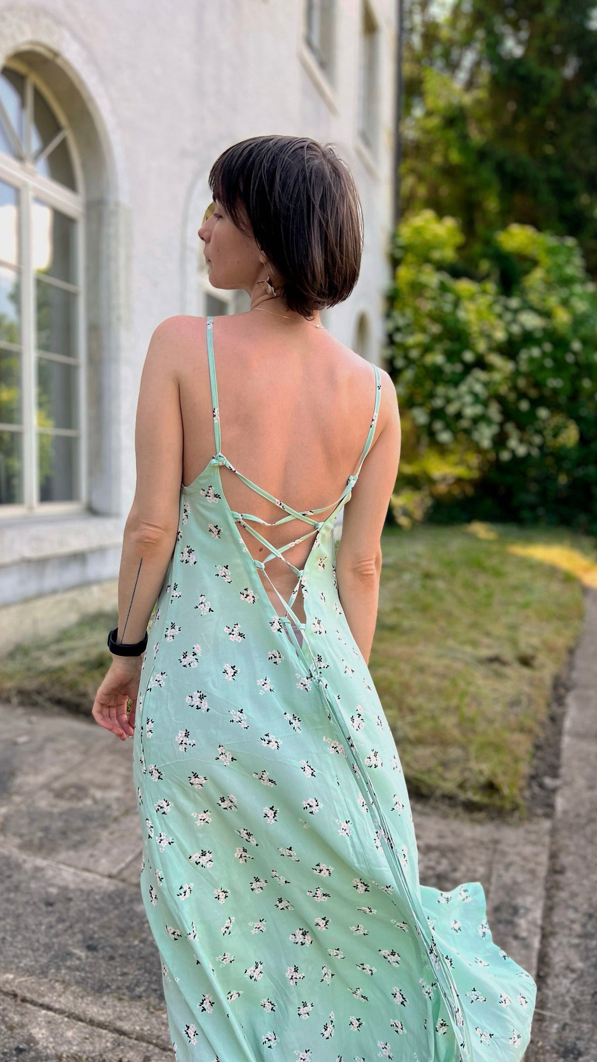 Mint dress "Nata”