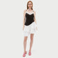 Dress «Petal» in chocolate brown