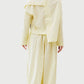 Asymmetrical shirt+ bloomers pants cotton