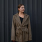Beige wool jacket
