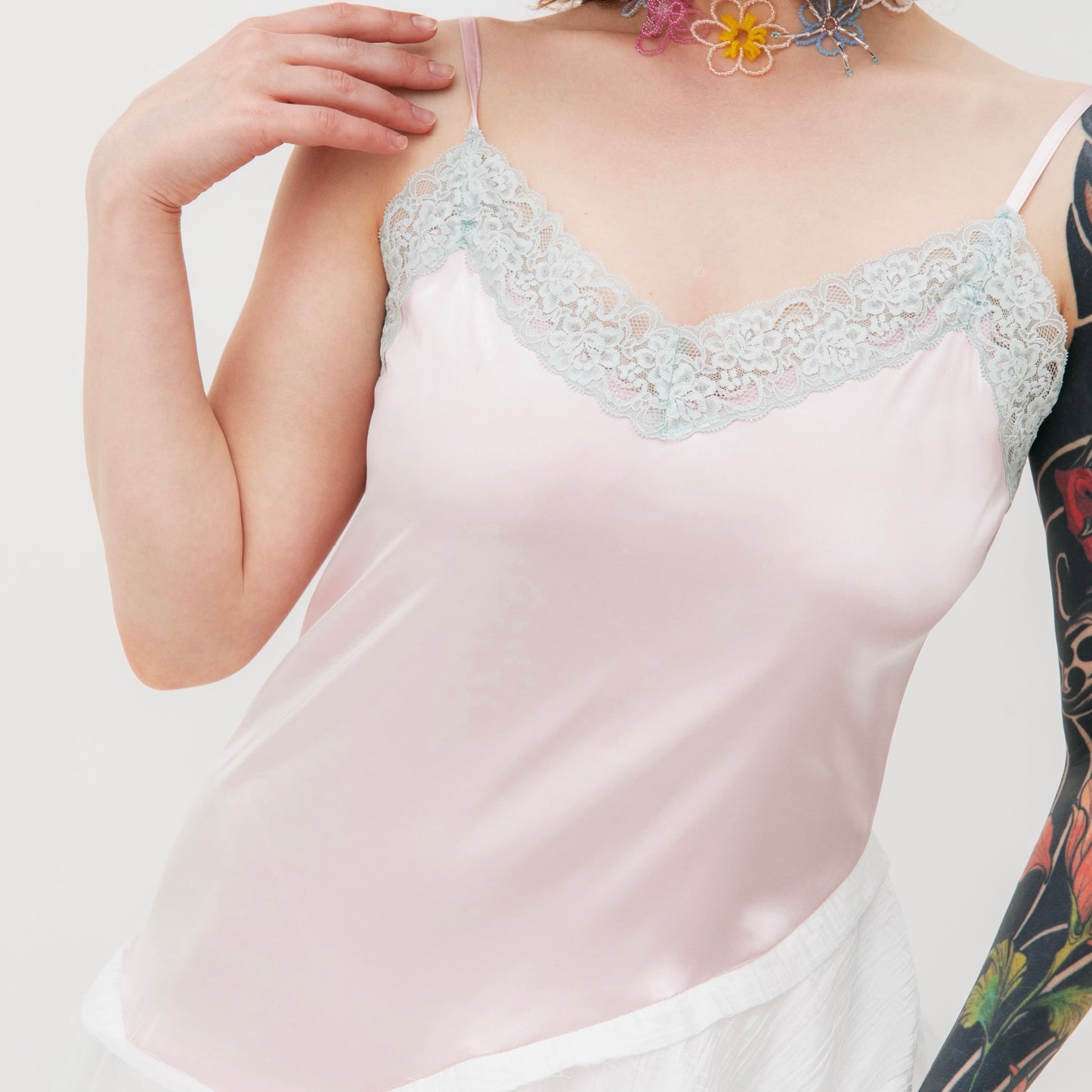 Dress «Petal» in powder pink