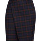 Checkered asymmetrical shorts
