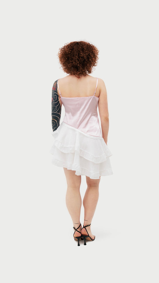 Dress «Petal» in powder pink