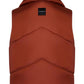 Vest "Little duck" terracotta with detachable collar