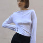 Longsleeve AIR white