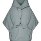 Jade Down vest with detachable hood