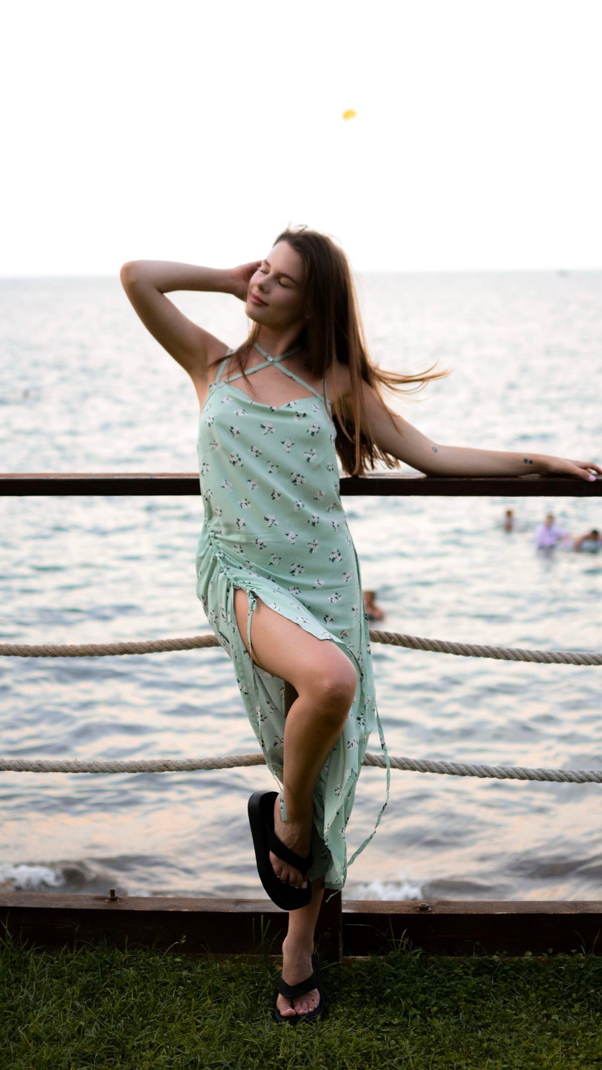 Mint dress "Nata”