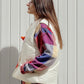 Vest "Little duck" creamy with detachable collar