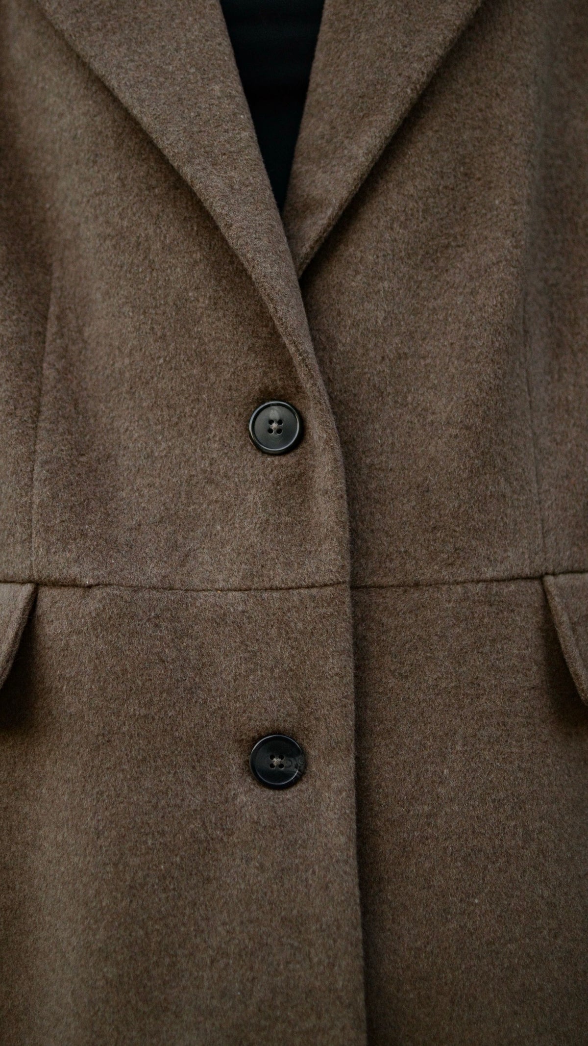 Beige wool jacket