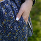 Pants with a print "Mimosas"