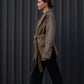 Beige wool jacket