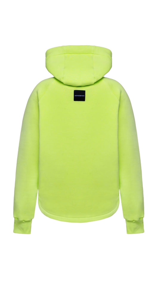 Zip fleece hoodie mojito