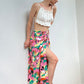Asymmetrical skirt «Nymphaea»