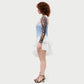Dress «Petal» in light blue