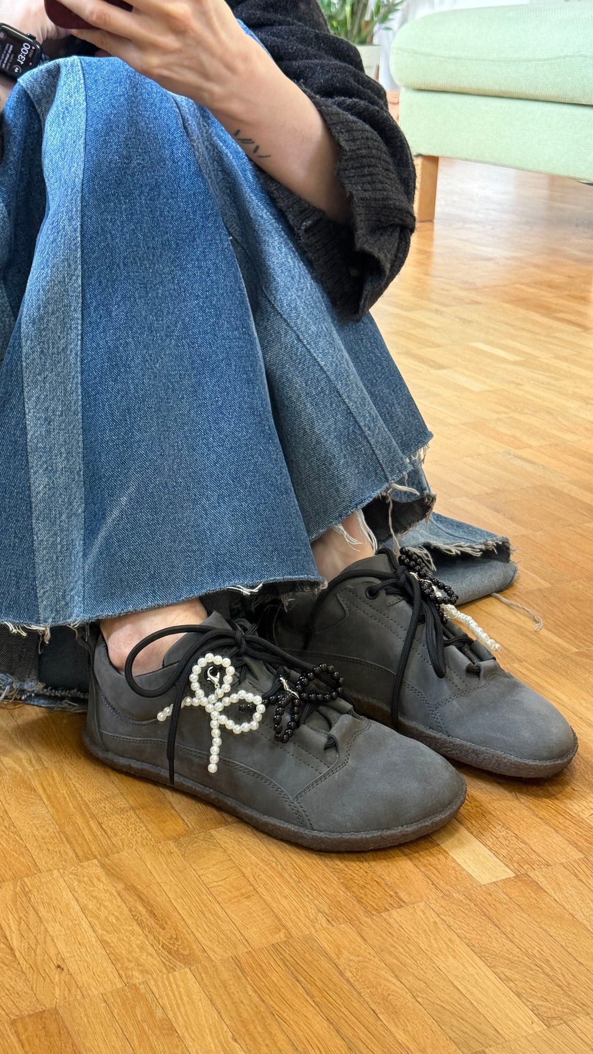BOSIxHOCHUSOBITAKE demi-season sneakers
