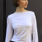Longsleeve AIR white
