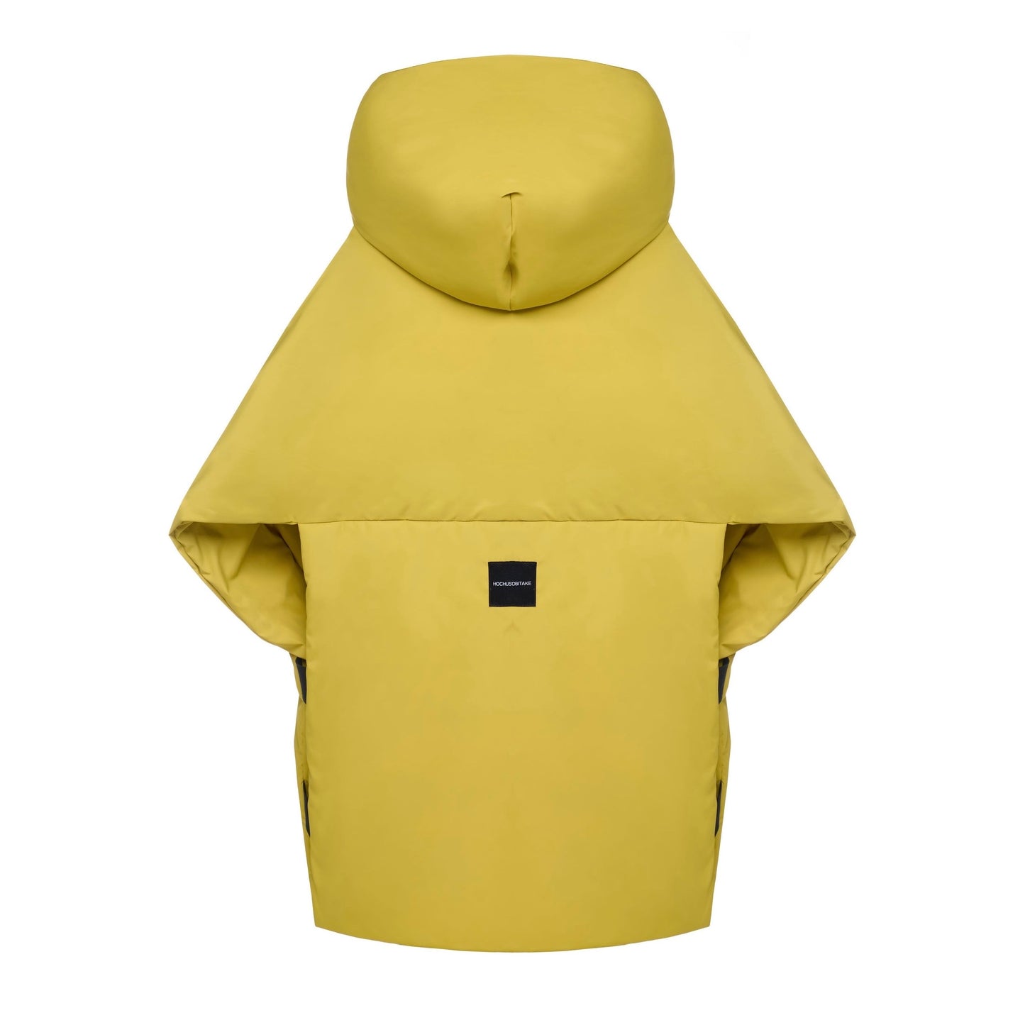 <tc>Жилетка кольору мімози з відстібним капюшоном</tc>