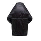 Black Down vest «Neo» with detachable hood