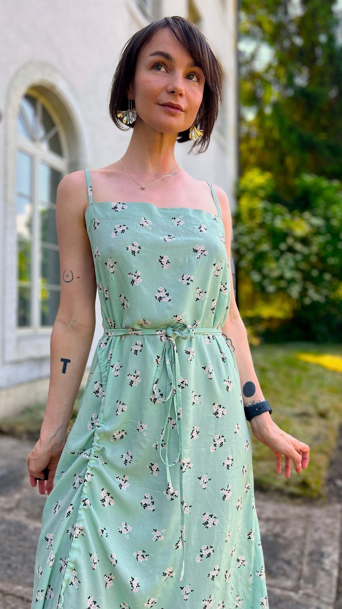 Mint dress "Nata”