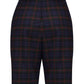 Checkered asymmetrical shorts