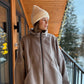 Zip-through fleece jacket gray