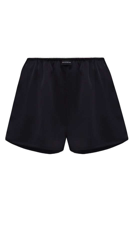 Silk boxers black