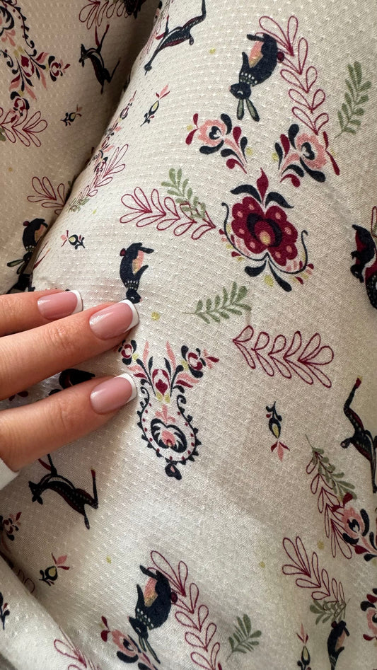 Pants with flounces «Deer and Rabbits»