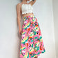 Asymmetrical skirt «Nymphaea»