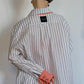 Striped shirt with optional attachable bottom