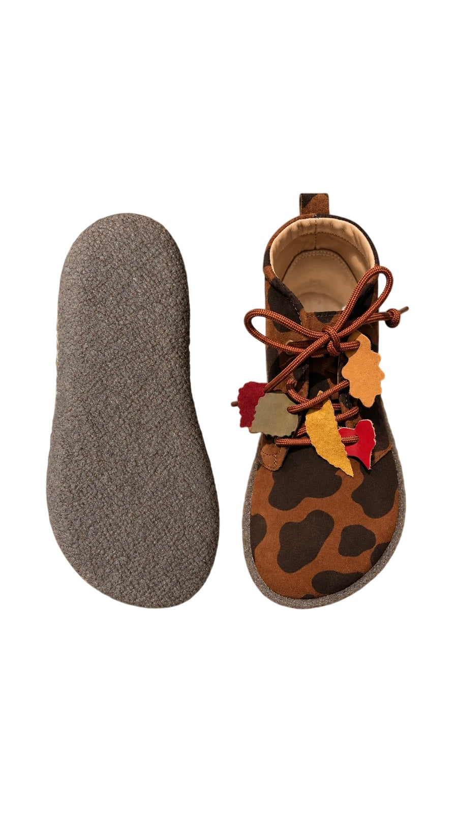 BOSI x HOCHUSOBITAKE demi-season boots «Kledi» cow-print