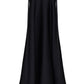 Black dress with ribbons height from 155cm +