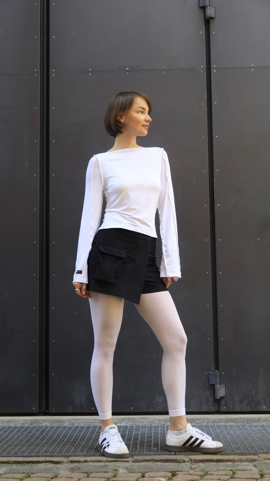 Longsleeve AIR white