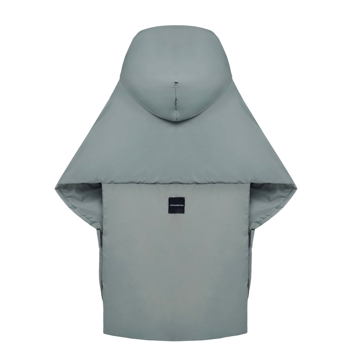 <tc>Жилетка кольору нефрит з відстібним капюшоном</tc>