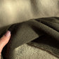 Patched upcycled Hoodie green