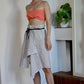 Striped shirt with optional attachable bottom