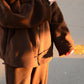 Fleece suit chocolate