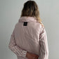 Vest "Little duck" pink cotton candy with detachable collar