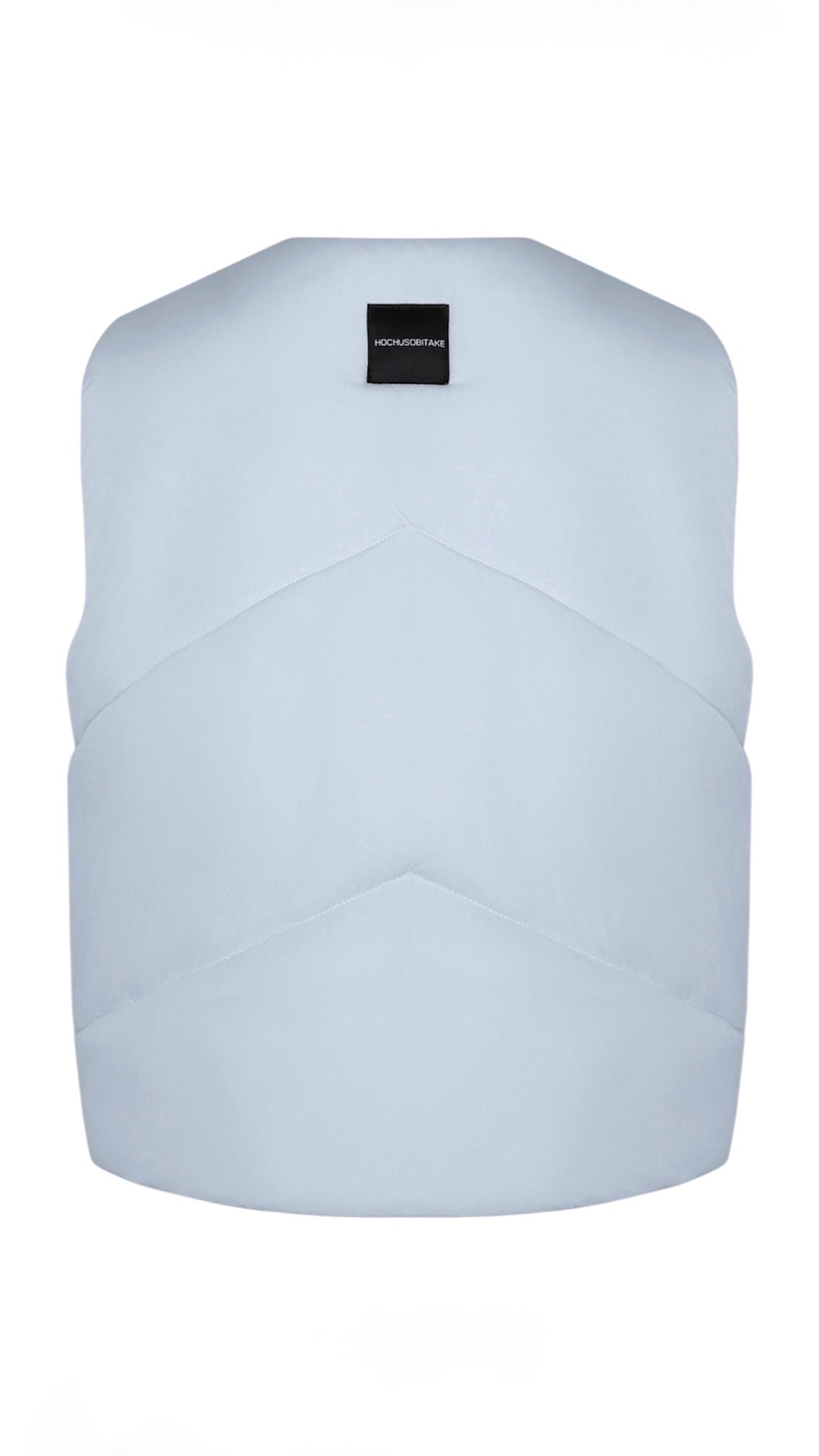 Vest "Little duck" blue with detachable collar