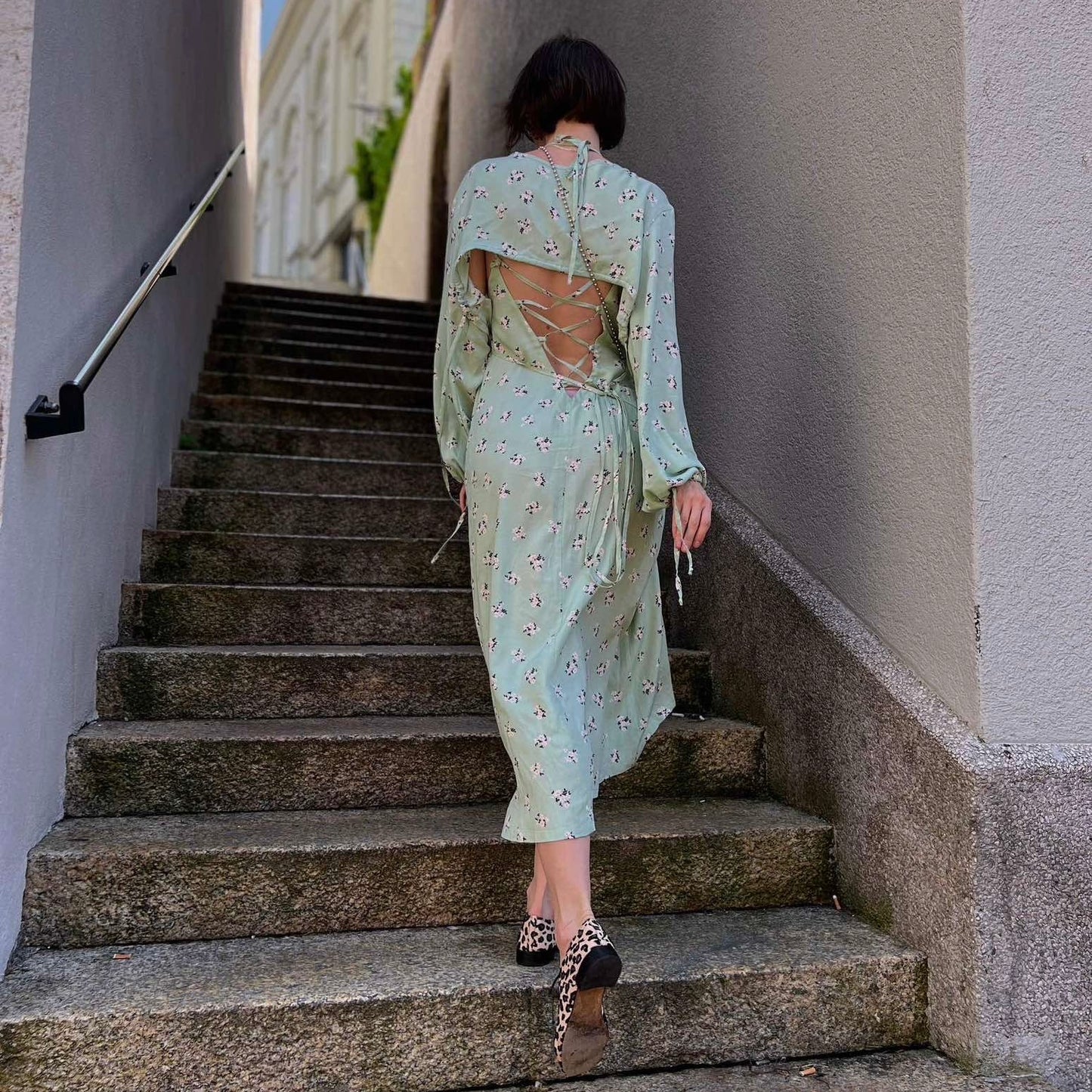 Mint dress "Nata”