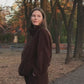 Fleece suit chocolate
