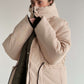 Winter double-sided jacket khaki/beige