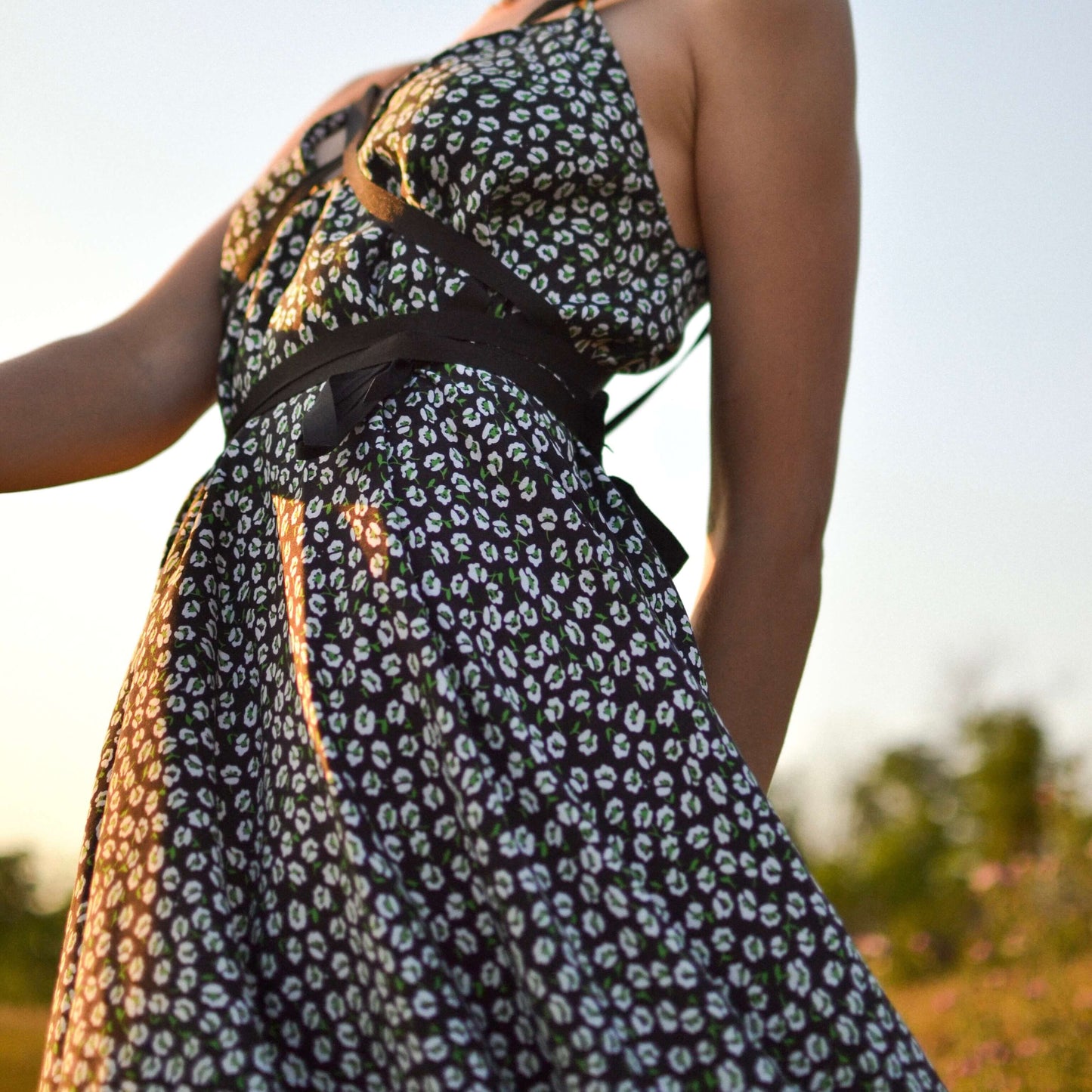 Сукня зі стрічками "квіткове побачення"