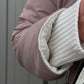 <tc>Зимова двостороння куртка молоко/рожевий</tc>