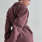 Pink wool jacket